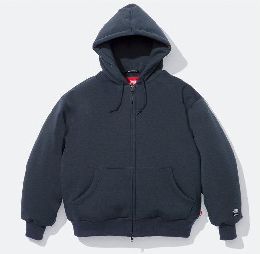 Supreme The North Face Down Filled Zip Up Hooded Sweatshirt Supreme The North Face Down Filled Zip Up Hooded Sweatshirt