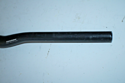 Guidon VTT Marin CS - 62 Cm De Large - Diamètre 31,8 Mm - Élévateur 22,2 Mm - Noir Aluminium