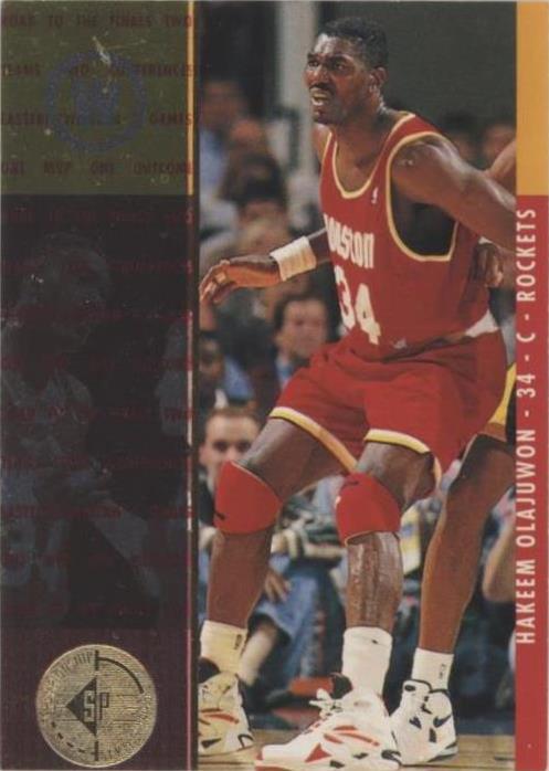 1994-95 SP Championship Series - Hakeem Olajuwon #10 - 1 of 2