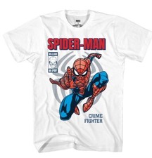 Marvel Spiderman T-Shirt Tee Superhero Boys Youth L 10-12 NWT