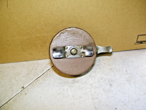 South Bend Automatic No. 1180 Model A - Automatische Fliegenrolle mit Schnur