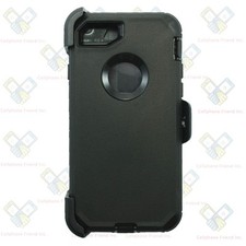 Black For Apple iPhone 7 Shockproof Defender Case Cover with Belt Clip  Screen