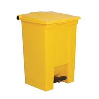 Rubbermaid Commercial 12gal 16 1/4x15 3/4x23 5/8 Inch Step On Container - Yell Rubbermaid Commercial 12gal 16 1/4x15 3/4x23 5/8 Inch Step On Container - Yell