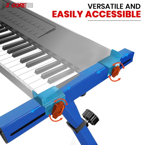 5Core Universal Electronic Heavy-Duty Z Style Keyboard Organ Holder Stand - Picture 21 of 49