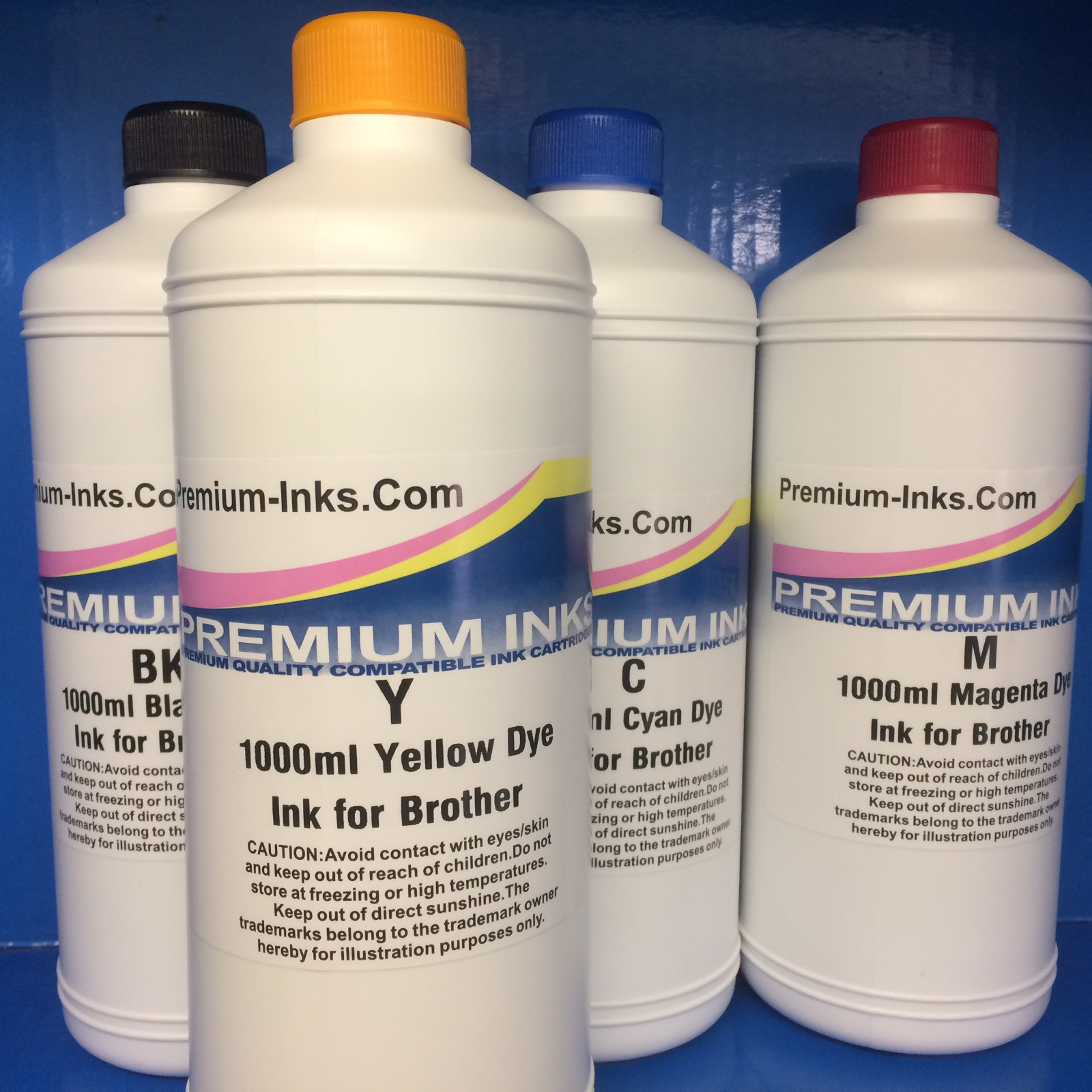 4 Litre Ink Fits BROTHER MFC J4620DW J480DW J5320DW to Refill CISS Cartridges Tanie obfite