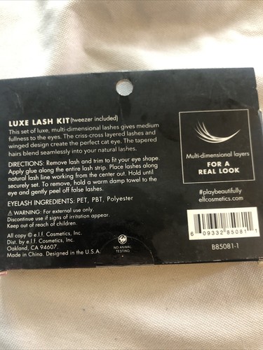 ELF Starstruck Luxe Lash Kit with Tweezers #85081 - Picture 2 of 2