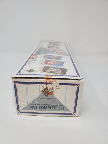 1991 Juego de fábrica de béisbol de mazo superior sellado 800 cartas conjunto completo - Imagen 4 de 6