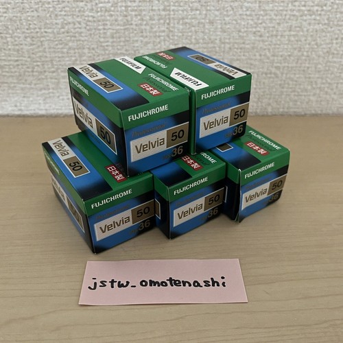 Set of 5 FUJIFILM COLOR REVERSAL FILM FUJICHROME Velvia 50 135 film 36 Free Ship - Picture 9 of 13