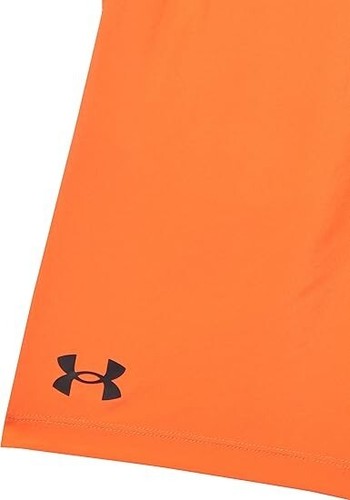 UNDER ARMOUR ' WOVEN SHORT ' ORANGE ' BOYS ' SIZE MEDIUM - Picture 2 of 3