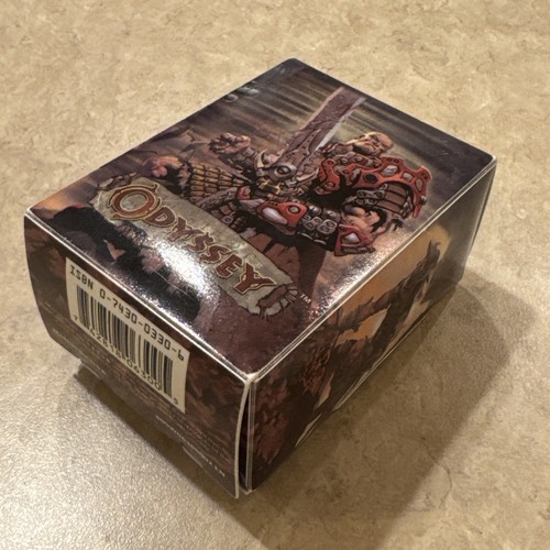 🔥 Rare CCG Deck Box 📦 Magic: The Gathering MTG Odyssey 2001 + Cards - Bild 8 von 13