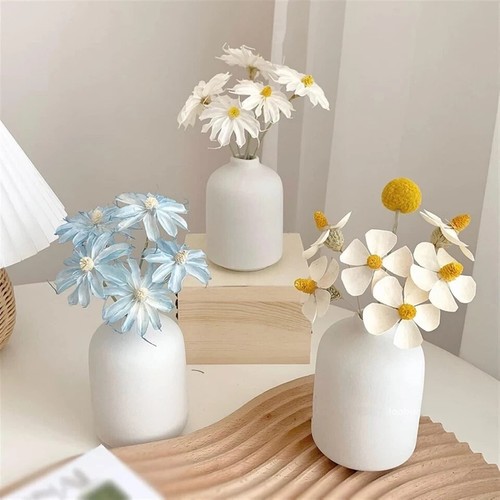 Blumenvase für Hydrokultur & Trockenblumen Keramik Blumenvasen für Schlafzimmer 🐦🔥 - Bild 5 von 5