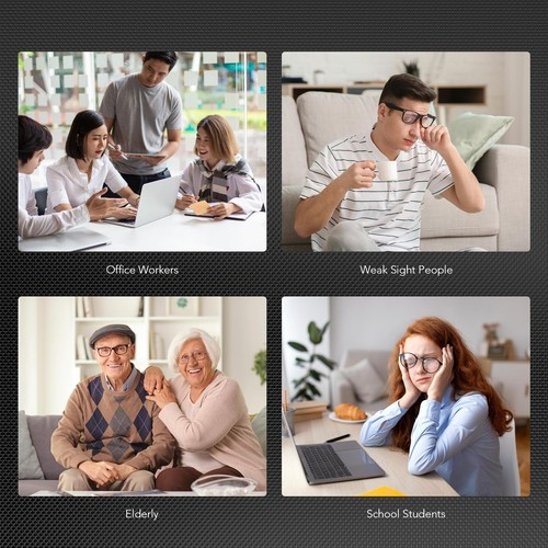 SABLUTE Large Print Backlit Computer Keyboards Wired Lighted USB Keyboards wi... - Picture 9 of 9