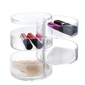 Clear-Acrylic-Makeup-Case-Storage-Cosmetic-Organizer-Drawer-Insert-Holder-Box-MT