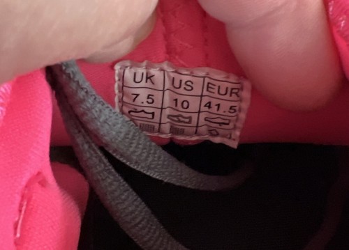 Grays Hockey – Schuhkäfig AST grau/pink – Damengröße US 10 – neu im Karton - Bild 9 von 10
