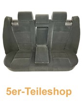 BMW E39 R�cksitzbank Limousine Umklappbar Stoff Flock Streifen/Anthrazit D3AT