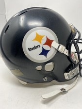 NFL Game Worn Super Bowl 2009 Pittsburgh Steelers NFL Helmet Orpheus Roye #96