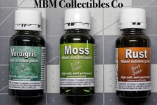 Dirty Down Paints Combo Pack MOSS RUST & VERDIGRIS realistic effects warhammer