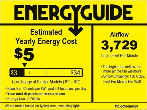 42 Inch Waterproof Outdoor Ceiling Fan with Lights and Remote,Ip65 Hanging Gazeb - Picture 9 of 13