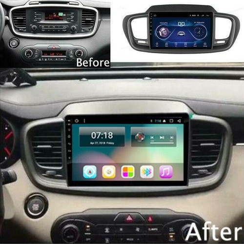 2015-2018 10.1'' Android 9.1 Bluetooth Car Radio MP5 Player Fit for Kia Sorento - Picture 3 of 12