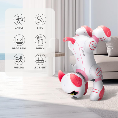 Remote Control Robot Dog Toy: Programmable Robotic Puppy for Kids Smart Interact - Picture 5 of 7