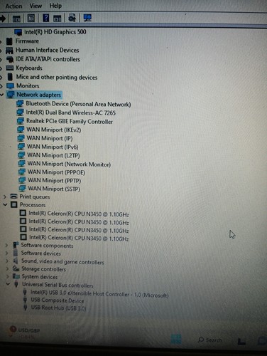 ThinkPad 11e Gen 4(1171) mit Ladegerät.Celeron N3450(4 Kerne).8GB.128GB M.2.11.6"W11 - Bild 7 von 11
