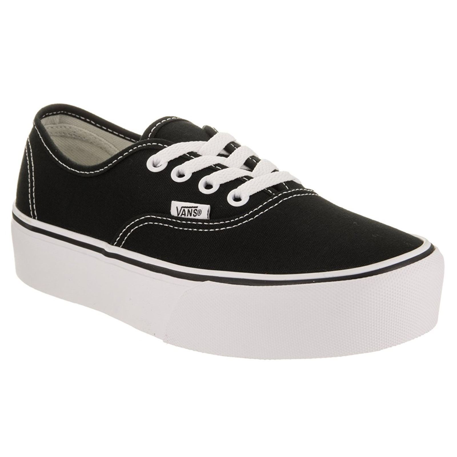 Vans Auténticas plataforma 2.0 Negro Mujer Lona con Cordones Unisex Zapatillas Sneakers Vans Auténticas plataforma 2.0 Negro Mujer Lona Zapatillas con Cordones Unisex Zapatillas Lona Sneakers 22e6bc