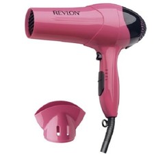 Revlon RV474 Ionic Hair Dryer, Pink, 1875 Watts WITH Concentrator