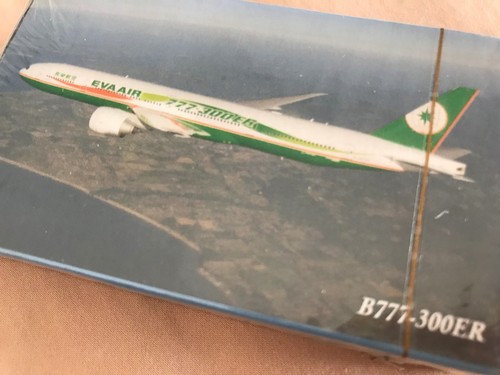 EVA Air Issued PLAYING CARDS Boeing B777-300ER ~New SEADED Deck~ Taiwan Airlines - Picture 3 of 5