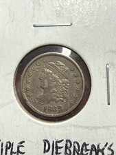 1833 5c Capped Bust Half Dime /J195