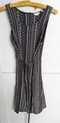 panel fit flare mesh dress Mesh Panel Long-Sleeve Mini Dress