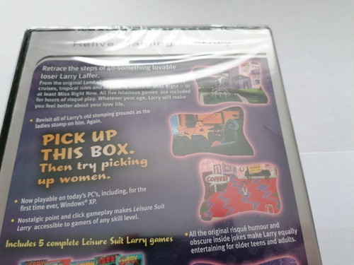 SIERRA PC CD-ROM 'LEISURE SUIT LARRY COLLECTION' - WINDOWS 98/2000/XP/ME - Picture 3 of 4