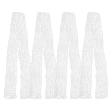 4Pcs Meat Netting Roll Cotton Ham Sock Elastic Meat Netting Sausage Net