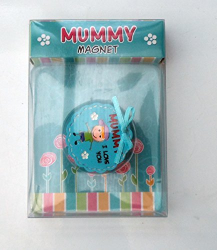 BEST MUM FRIDGE MAGNET CUTE GIFT IN BOX FOR MUM FROM CHILD MOTHERS DAY 4 COLOURS - Picture 1 of 8