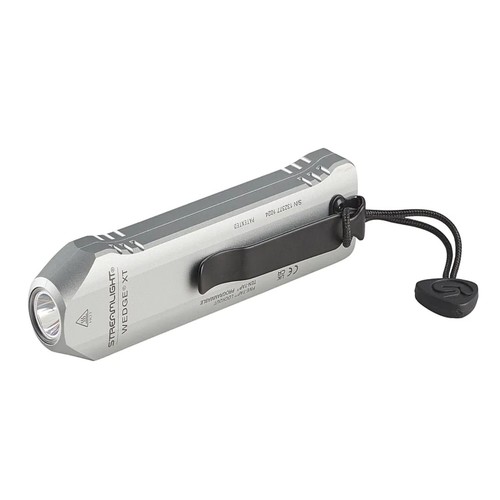 Linterna recargable Streamlight Wedge® XT, cordón de bolsillo, plateada #88819 - Imagen 1 de 10