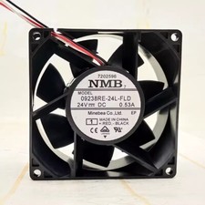 NMB 09238RE-24L-FLD DC24V 0.53A 9238 9CM 3-Wire Inverter Cooling Fan