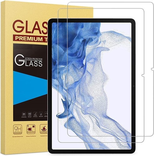 For Samsung Galaxy Tab S7 FE/S7+S8+ Screen Protector Glass 1/2/3 Pack - Picture 9 of 18