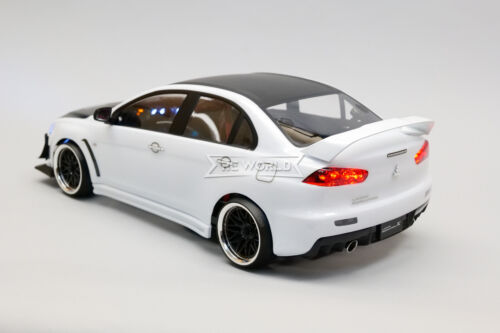 RC 1/10 MITSUBISHI EVO X VOLTEX Brushless Allrad Drift Car mit LED -RTR- *WEISS BH* - Bild 6 von 16