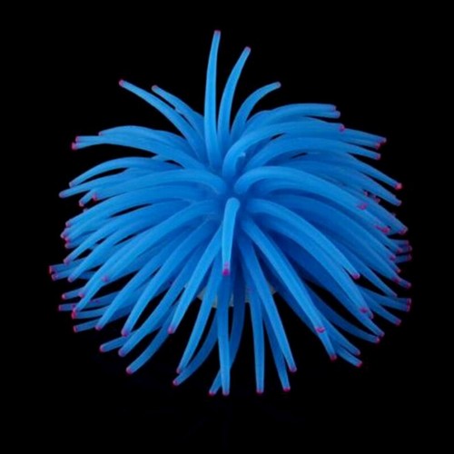 Artificial Sea Anemone Aquarium Freshwater and Saltwater Fish for Tank Decoratio - Afbeelding 4 van 8