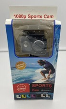 Waterproof Sports Camera 1080p 30m Accessories Included Black Underwater New