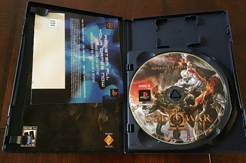 God of War II Two Disc Set PS2 Sony PlayStation 2 Complete With Manual - Picture 3 of 9