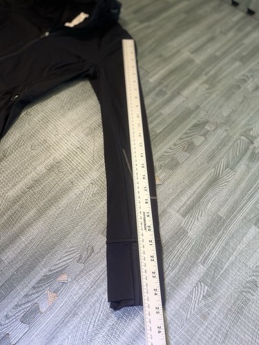 Lululemon Nulux reflektierende Laufjacke schwarz Größe 4 Damen - Bild 7 von 11