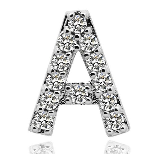 26 Alphabet Initial Letters 14 Gold plated CZ Iced Teeth Grillz Grills Hip Hop - Picture 32 of 57