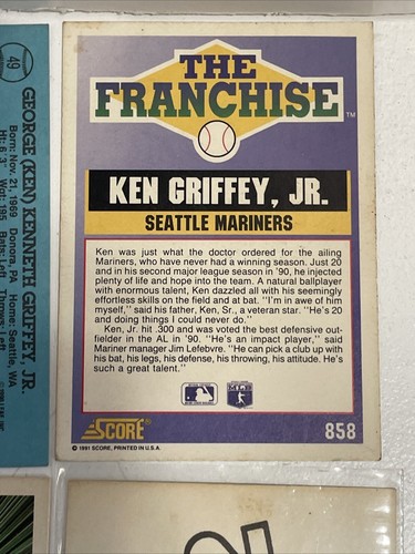 Ken Griffey Jr. (9) All Different HOF 6 - Picture 13 of 19