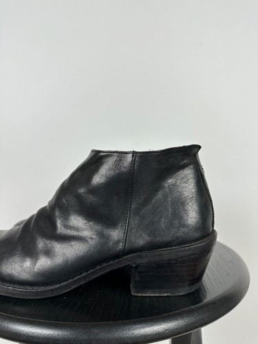 Women's Fiorentini + Baker Black Leather Zip Ankle Boots Size EU38 - Picture 10 of 22