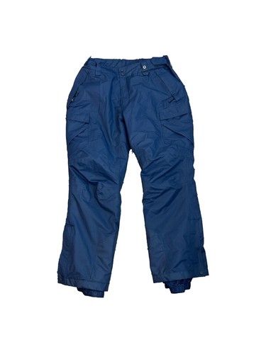 Free Soldier Waterproof Ski Insulated Pants SIze XL Inseam 32" Navy Blue Cargo - Picture 1 of 10