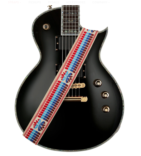 Guitar Strap- Amumu Woven Color Stripe - CO29J - Picture 2 of 7