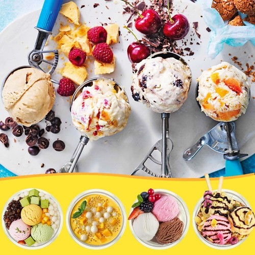 🍦Replacement For Ninja Creami Deluxe Pints and Lids-4 Pack-24OZ Ice Cream Maker - Picture 24 of 30