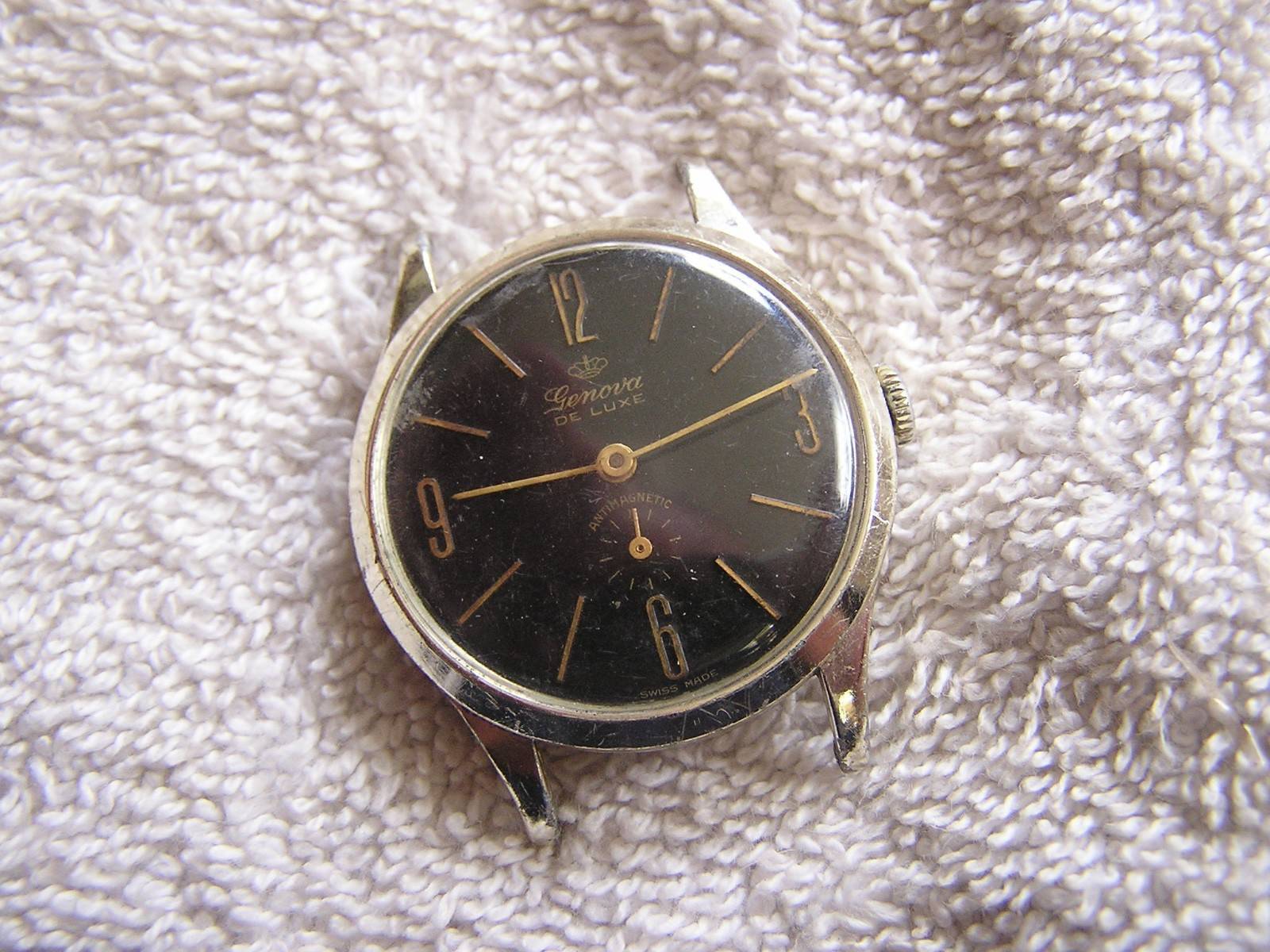 Vintage Genova De Luxe Watch 