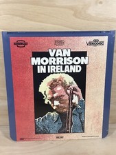 Van Morrison In Ireland CED Videodisc PAL/UK Narrowcast 1984 New Sealed Rare VTG