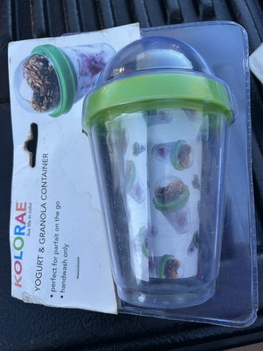 Travel Container - For Yogurt, Granola, Fruits, Vegetables, Etc. - Picture 2 of 2